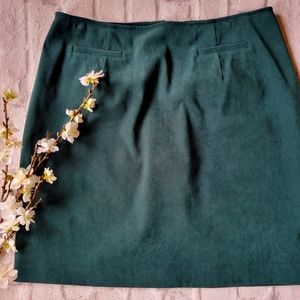 Forest Green mini shirt size 14